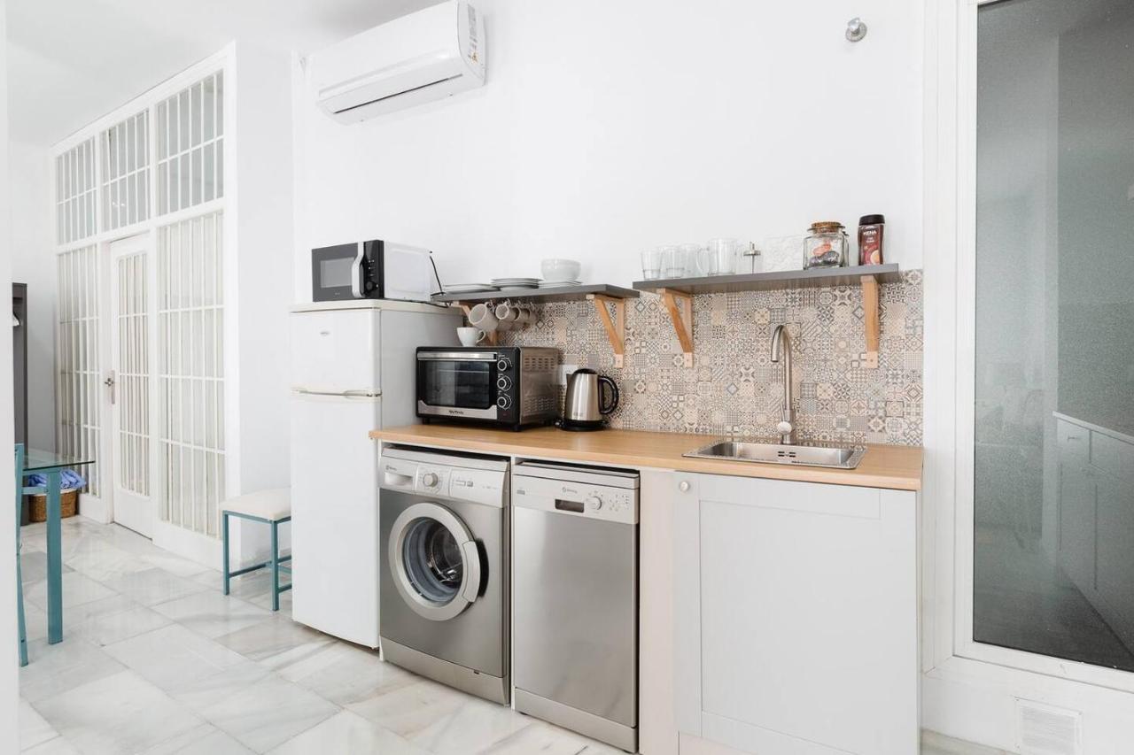 Loft En Primera Linea Del Paseo Maritimo Malaga Ngoại thất bức ảnh