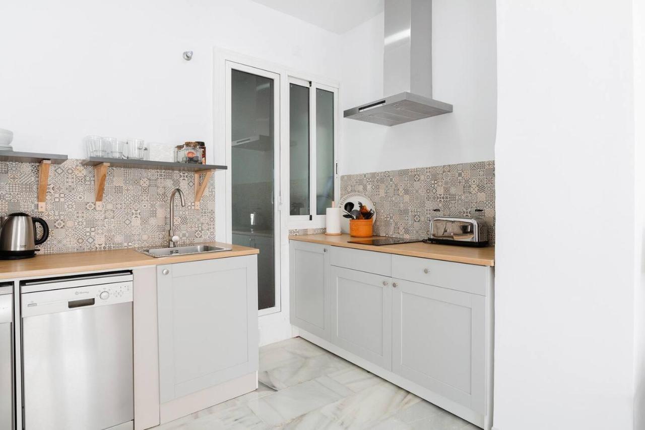Loft En Primera Linea Del Paseo Maritimo Malaga Ngoại thất bức ảnh